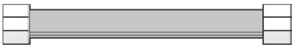 JENN-AIR JDS1450ML - Flexible metal appliance connector: - 1