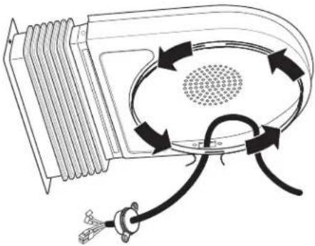 JENN-AIR JES1750ML - Installer le couvercle du ventilateur - 3