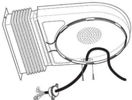 JENN-AIR JES1750ML - Installer le couvercle du ventilateur - 2