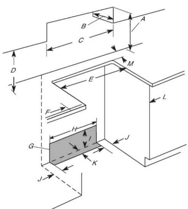 JENN-AIR JES1750ML - Cabinet Dimensions - 1