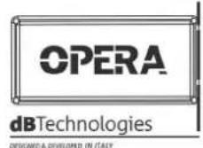 DB Technologies Opera 10 - CONEXión DE LA ALIMENTACION - 6