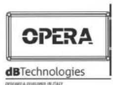 DB Technologies Opera 10 - CONNEXION DES SORTIES ENTRE PLUSIEURS MODULES (relance du signal au - 3