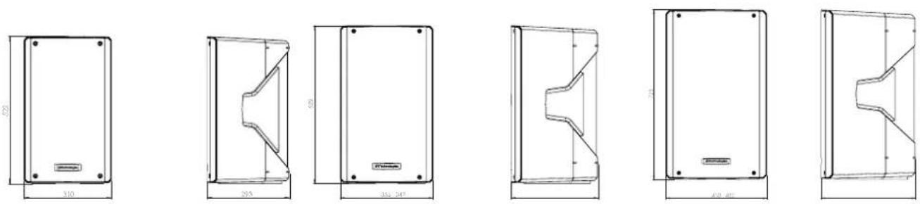 DB Technologies KL10 - DIMENSIONES - 1