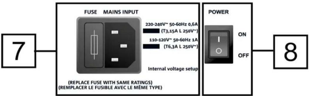 DB Technologies BHype 12 - Tasten Polarity und Subwoofer Mode - 1