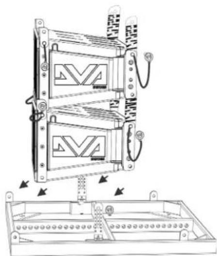 DB Technologies DVA K5 - UTILIZZO SU SUBWOOFER CON PALO - 2