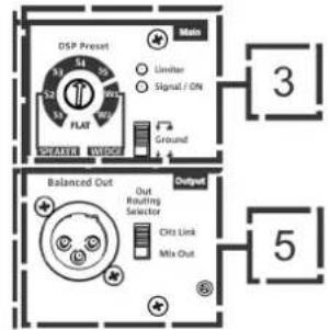 DB Technologies Opera 15 - COLLEGAMENTO DELLE USCITE FRA PIÙ MODULI (rilancio del segnale audio) - 1