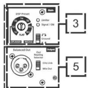 DB Technologies Opera 15 - CONNECTING THE OUTPUTS OF MULTIPLE MODULES (audio daisy chain) - 1