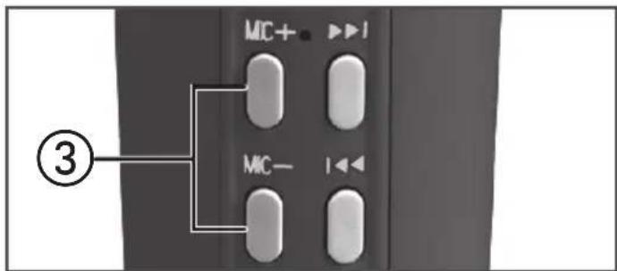 BONTEMPI 48 5010 - MIKROFONIN AÄNENVOIMAKKUUDEN SÄÄTO - 1