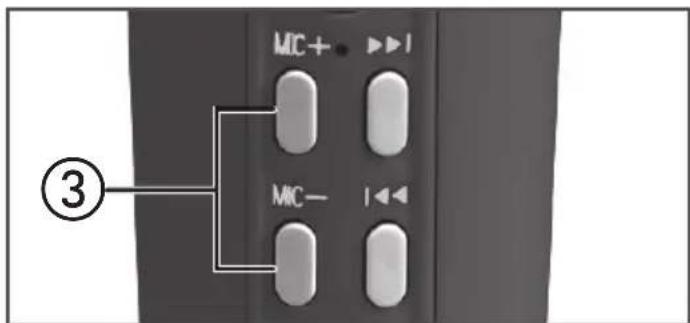 BONTEMPI 48 5010 - VOLUMEN Y EFFECTO ECHO DEL MICROFONO - 1