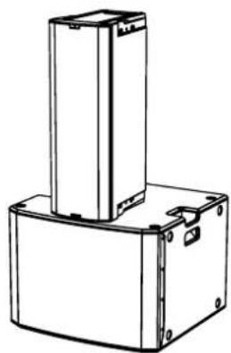 DB Technologies SUB 918 - VERWENDUNG MIT LAUTSPRECHER IM STACK - 1