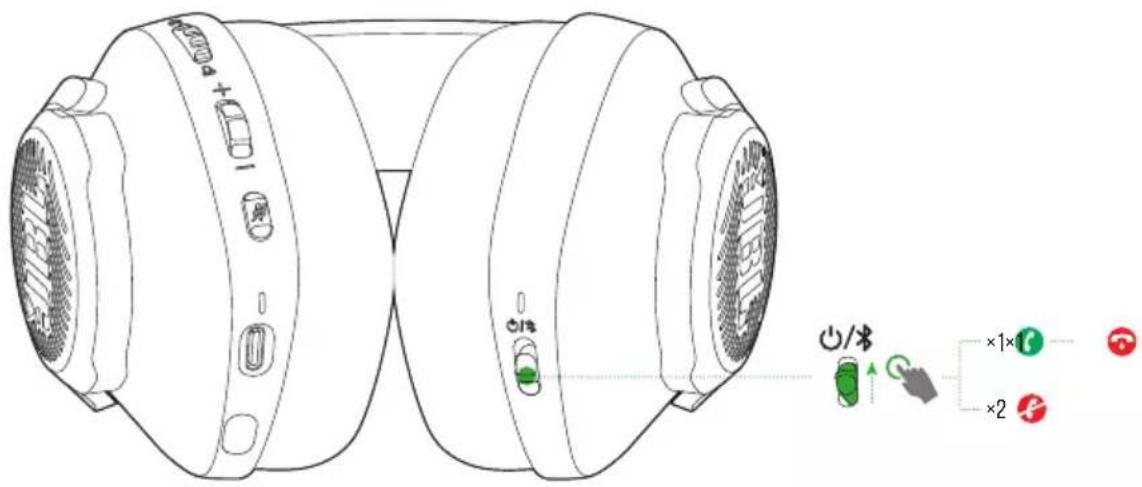 JBL Quantum 360 X - COMMANDES DES APPELS - 1