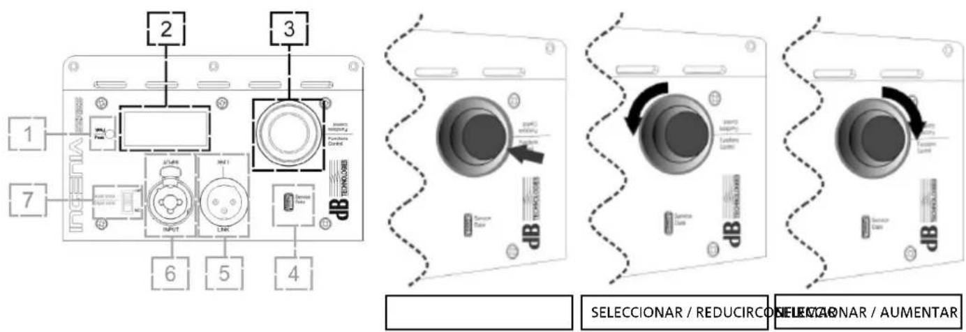 DB Technologies Ingenia IG1T - ACCESO A LOS MENUS - 1