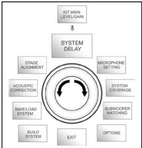 DB Technologies Ingenia IG1T - SYSTEM DELAY MENU - 1