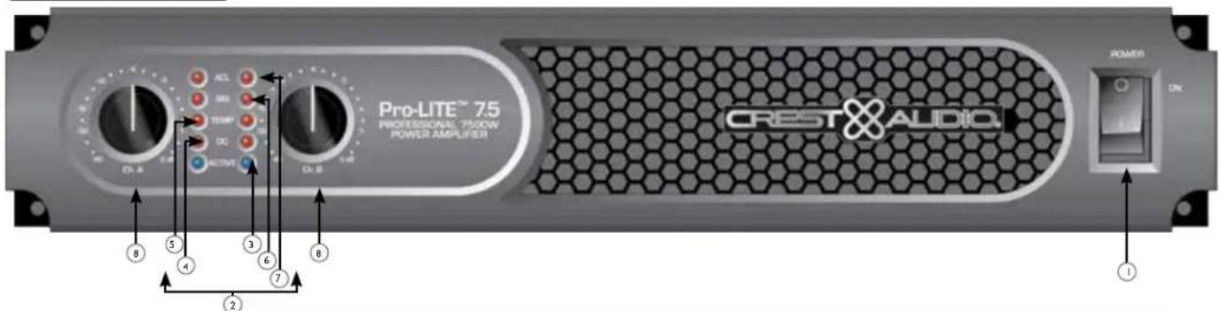 CREST AUDIO ProLITE 5.0 - Pannello anteriore - 1