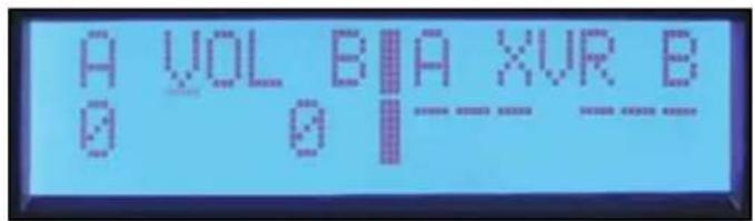 A VOL B A XVR B 0 0 |---