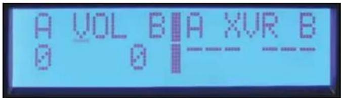 A VOL B A XVR B 0 0 1 1 1 1