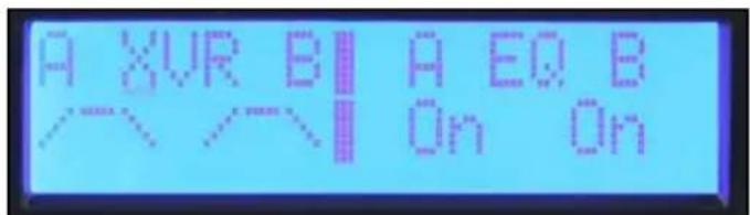 A XVR B A EQ B / / / | On On
