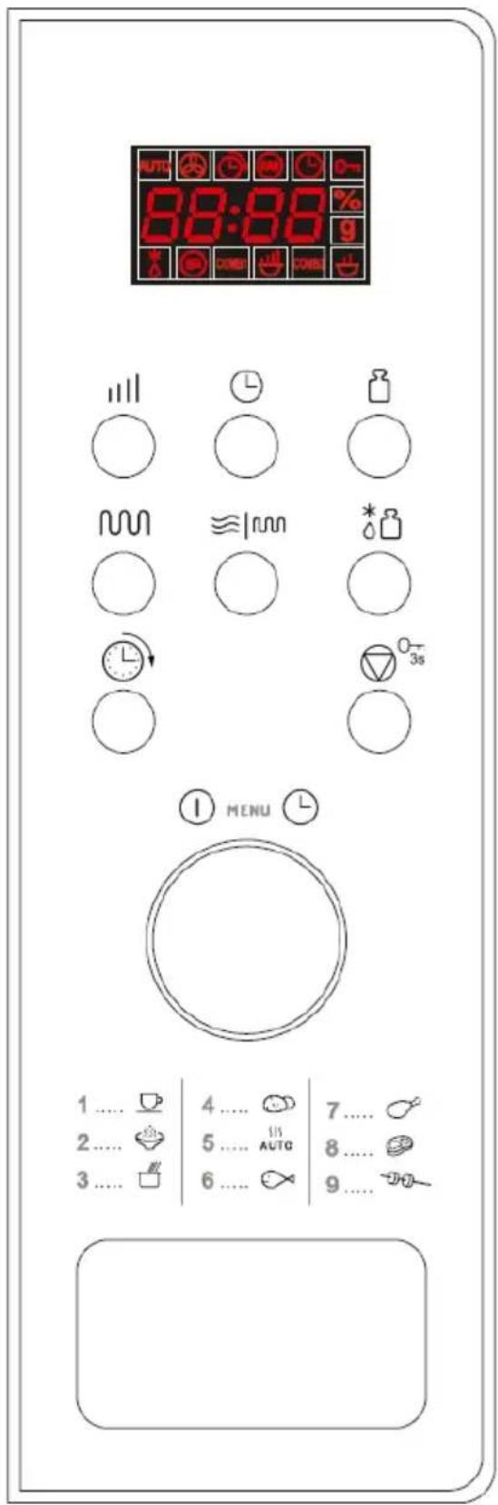 AMICA 80250 - Bedieningspaneel - 1