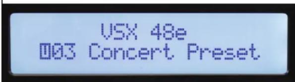 PEAVEY VSX 26e - Utilisation - 2