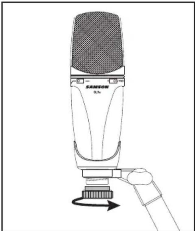 SAMSON CL8a - Montaggio su asta del CL8a - 1