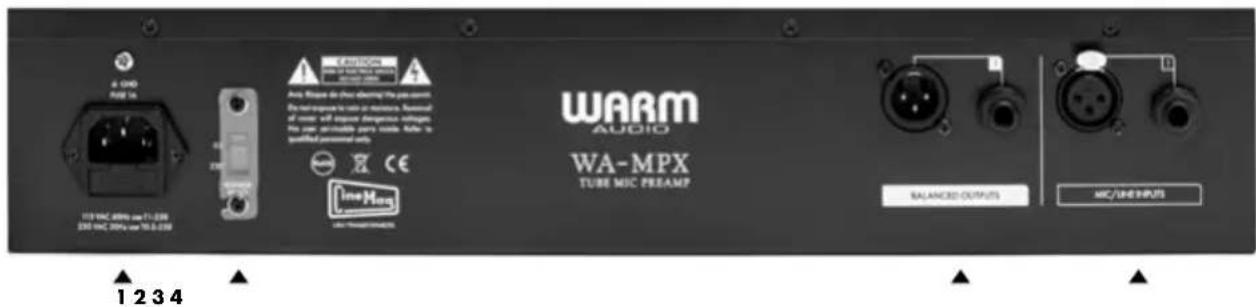 Warm Audio WA2MPX - Power Switch - 1