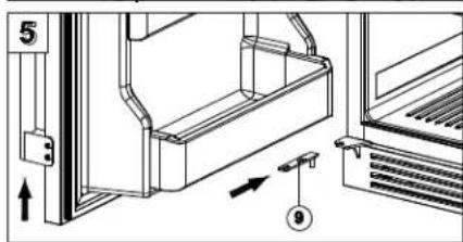 Zephyr Presrv PRR24C01ASOD - Reversing the Door Swing of Your Appliance - 5