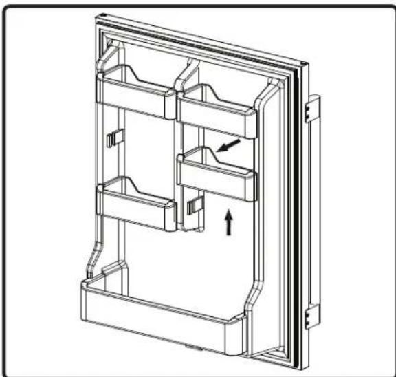 Zephyr Presrv PRR24C01ASOD - Retrait des balconnets de porte - 1