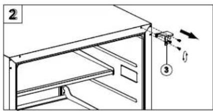 Zephyr Presrv PRR24C01ASOD - Reversing the Door Swing of Your Appliance - 2