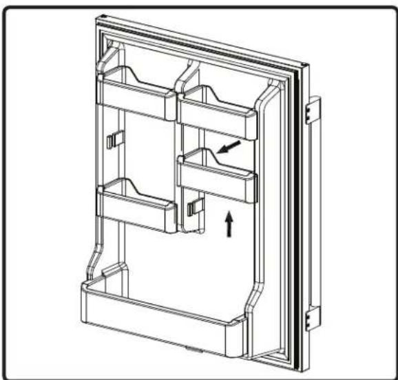 Zephyr Presrv PRR24C01ASOD - Removing the Door Shelf Bins - 1