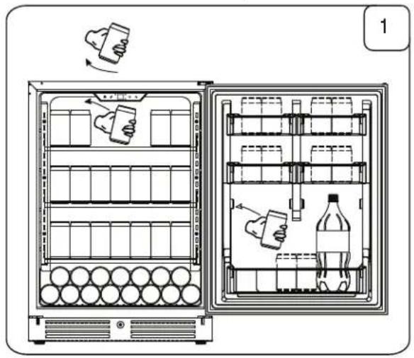 Zephyr Presrv PRR24C01ASOD - Installation de l'accessoire de roulette en option - 1