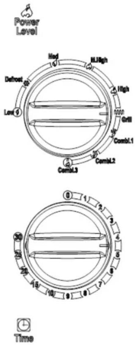 AMICA MW 18112 Si - Bedienfeld und seine Elemente - 1