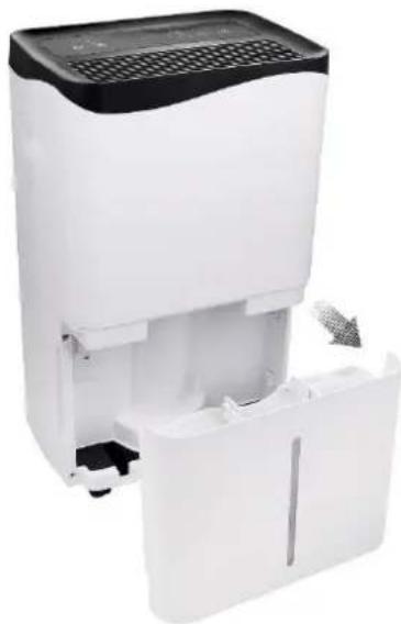 Emerio DH127489.1 - Emptying the water tank - 1