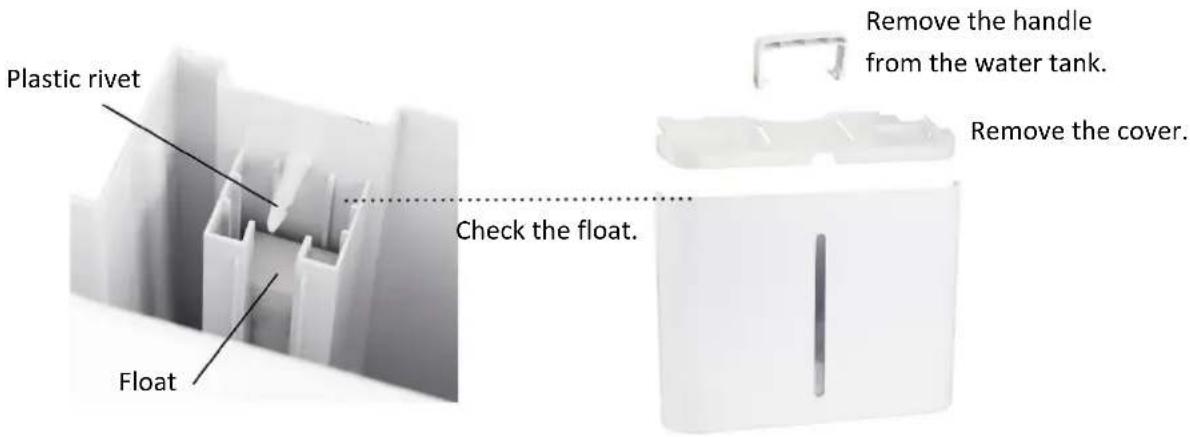 Emerio DH127489.1 - Emptying the water tank - 2