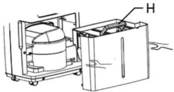 Emerio DH127463 - Het waterreservoir leegmaken - 1