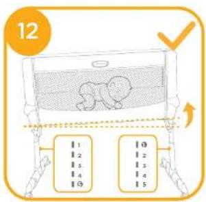 Joie Roomie Go - IMPORTANT, RETAIN FOR FUTURE REFERENCE. READ CAREFULLY - 12
