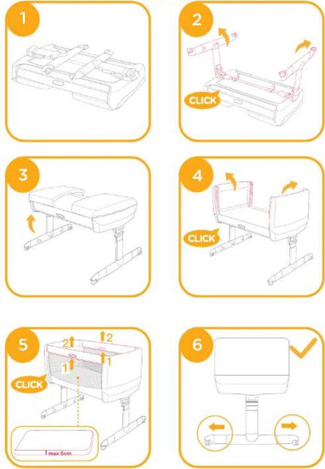 Joie Roomie Go - IMPORTANT, RETAIN FOR FUTURE REFERENCE. READ CAREFULLY - 2