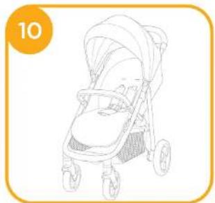 Joie Litetrax Pro - IMPORTANT - READ CAREFULLY AND KEEP FOR FUTURE REFERENCE. - 10