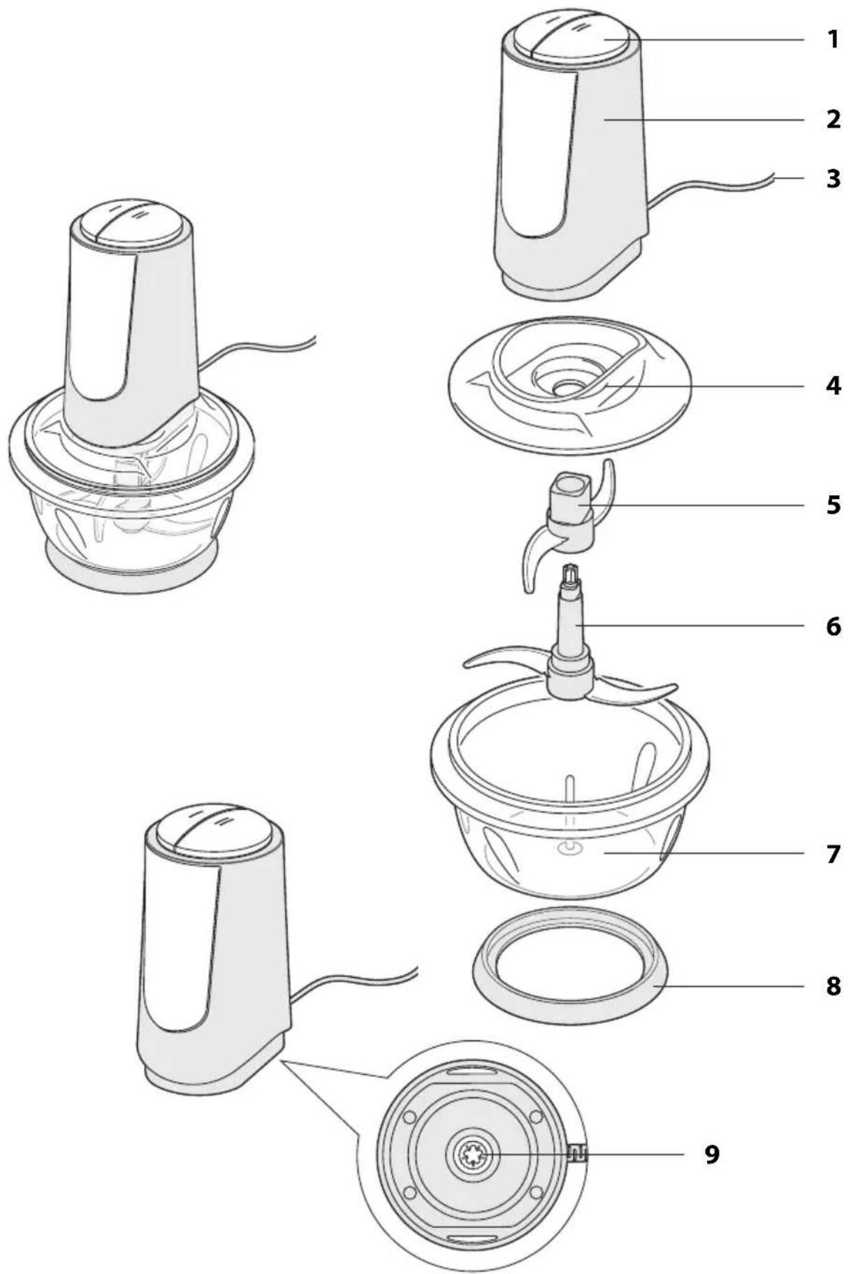 ADE KA 2110 - Overview (see right) - 1