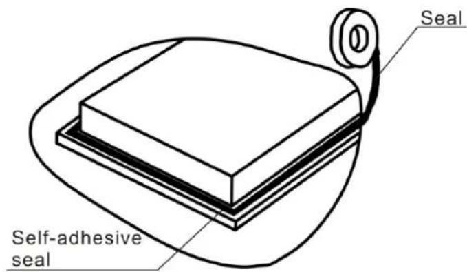 Seal Self-adhesive seal