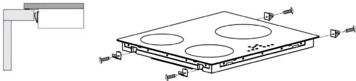 CONTINENTAL EDISON CETI3B3T2 - Régler la position des supports - 1