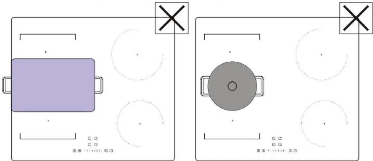 CONTINENTAL EDISON CETI4ZFLEXB1 - Using the Flexible zone functio - 3