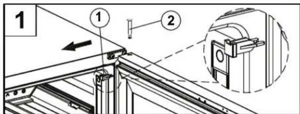 Zephyr Presrv PRB24C01CBSG - Inverser l'ouverture de la porte de votre appareil - 1