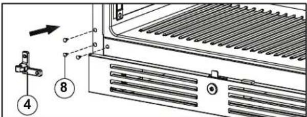 Zephyr Presrv PRB24C01CBSG - Inverser l'ouverture de la porte de votre appareil - 2