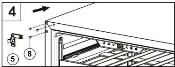 Zephyr Presrv PRB24C01CBSG - Inverser l'ouverture de la porte de votre appareil - 1