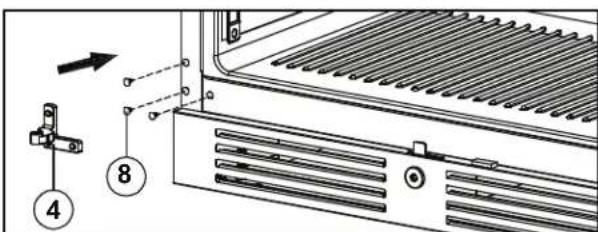 Zephyr Presrv PRB24C01CBSG - Reversing the Door Swing of Your Appliance - 2