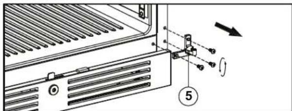 Zephyr Presrv PRB24C01CBSG - Reversing the Door Swing of Your Appliance - 4