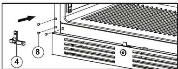 Zephyr Presrv PRW24C02CBSG - Inverser l'ouverture de la porte de votre appareil - 2