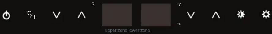 Zephyr Presrv PRW24C02CPG - Utilisation du tableau commande - 1