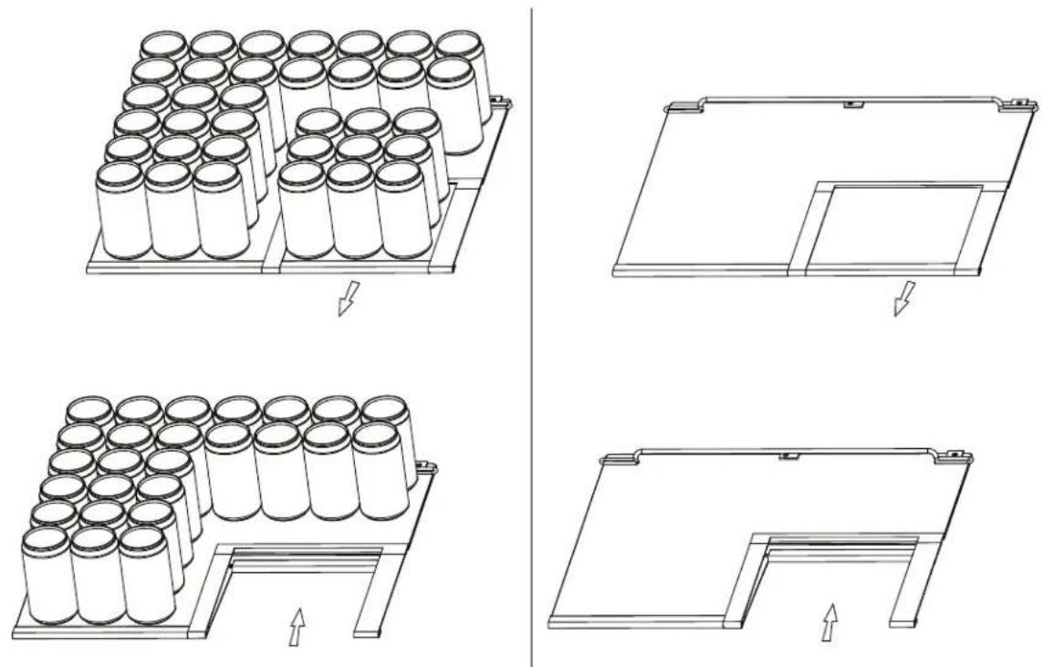 Zephyr Presrv PRB24C01CPG - Utilisation de l'étagère quart de verre rétractable - 1