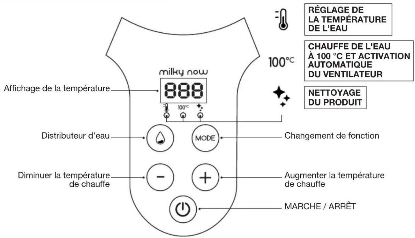 BABYMOOV Milky Now - LIRE ATTENTIVEMENT TOUTES LES INSTRUCTIONS CI-JOINTES AVANT D'UTILISER LE PREPARATEUR DE BIBERONS. - 2